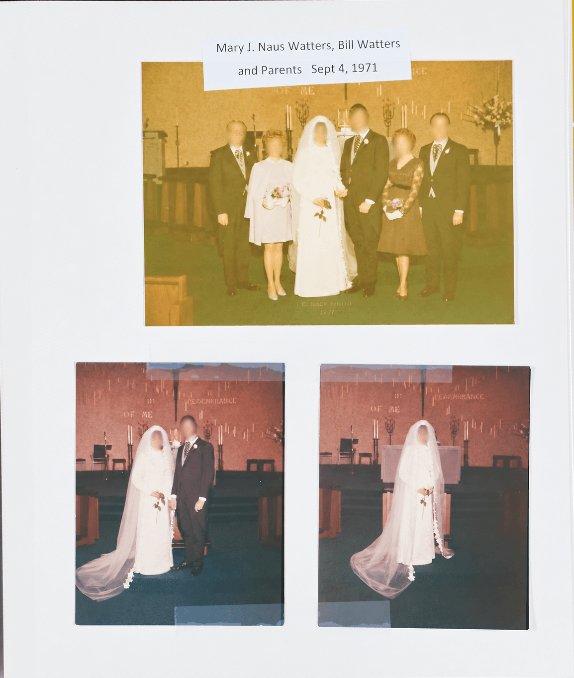 Watters family archive project